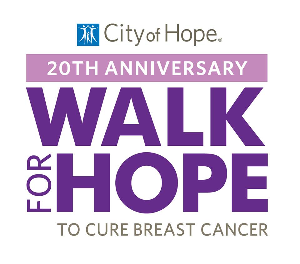 CoSponsor 20th Anniversary Walk for Hope to Cure Breast Cancer