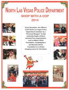NLVPD Shop With A Cop 2014