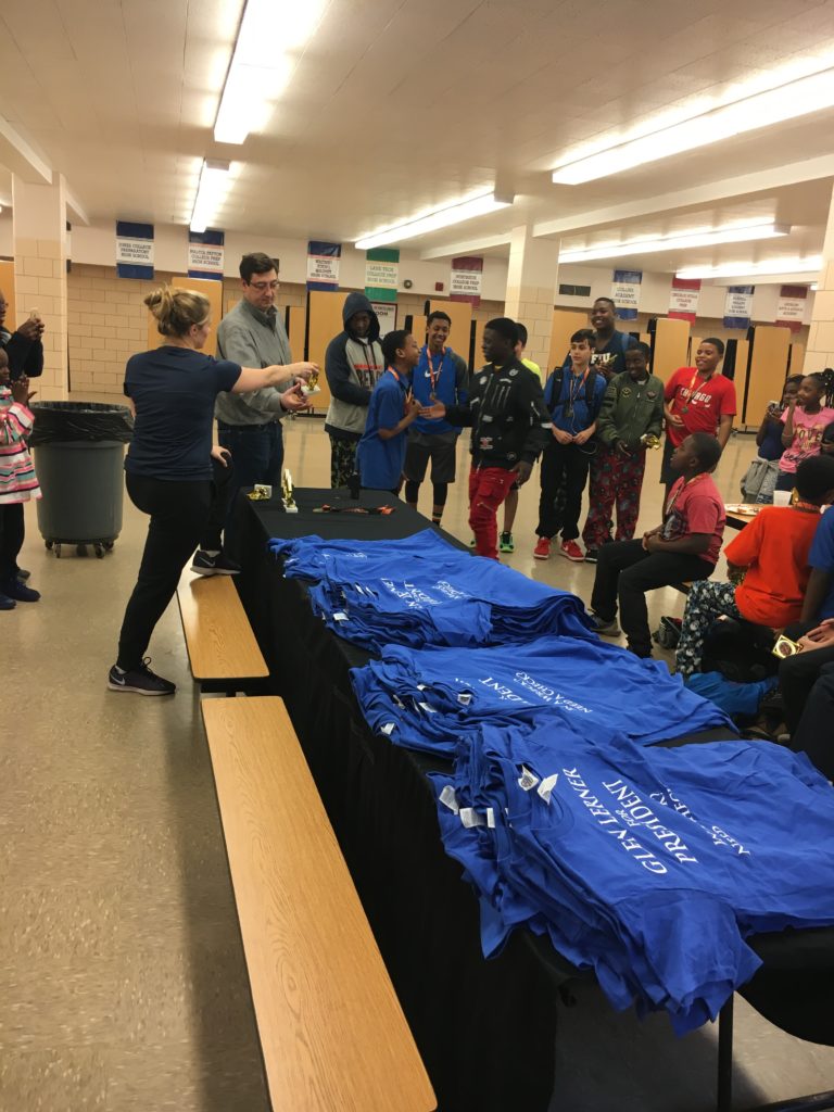 Life Lessons Through Basketball at Piccolo Middle School