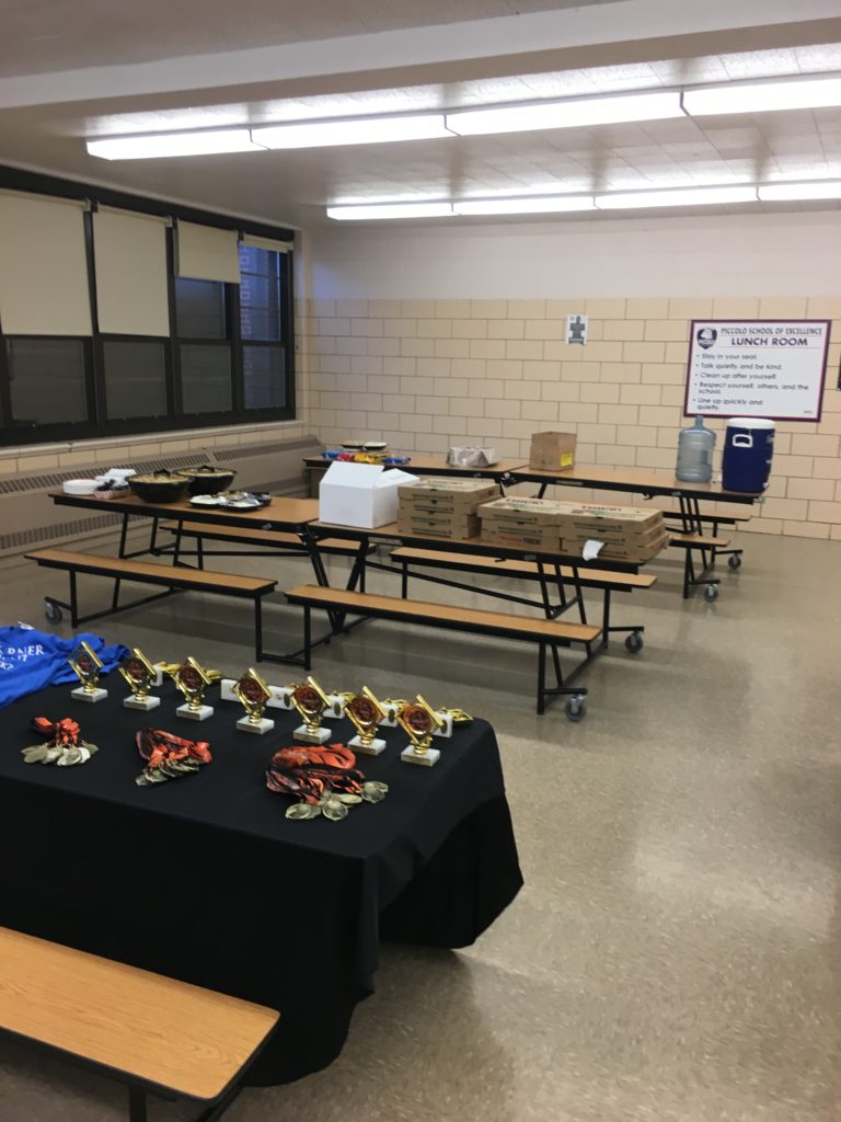 Life Lessons Through Basketball at Piccolo Middle School