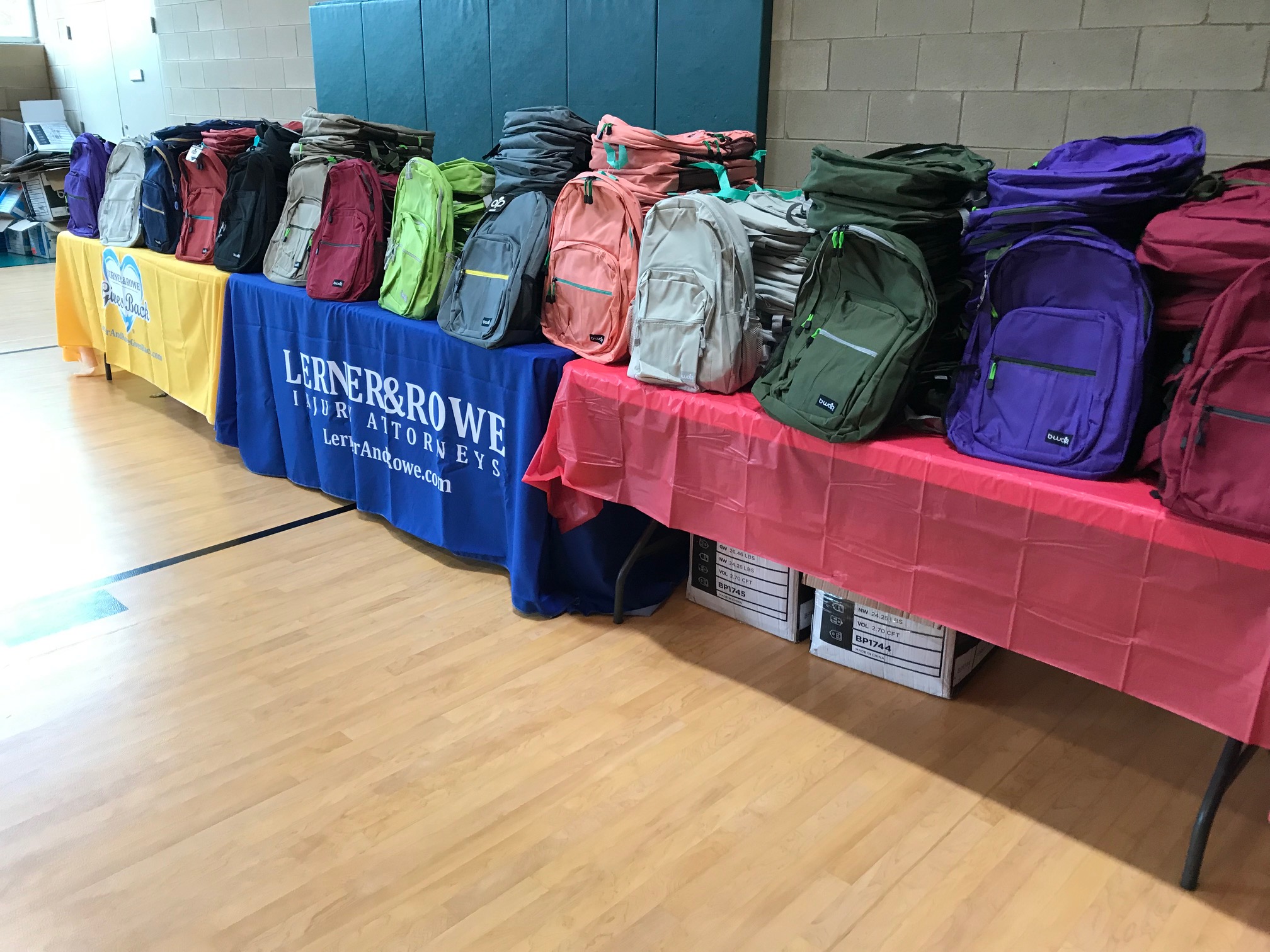 Elgin Backpack Giveaway Lerner and Rowe Gives Back