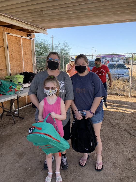 2020 Tucson Backpack Giveaways Lerner and Rowe Gives Back