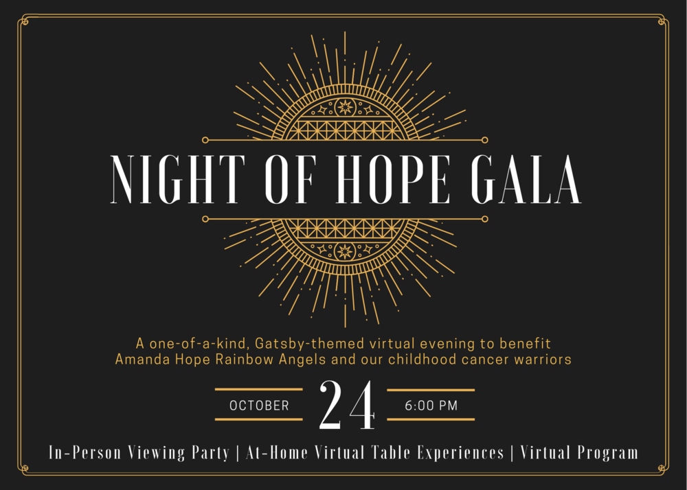 Night of Hope Gala benefiting Amanda Hope Rainbow Angels