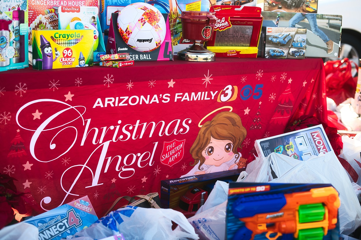 5K Donation to Arizona's Family Christmas Angel Program