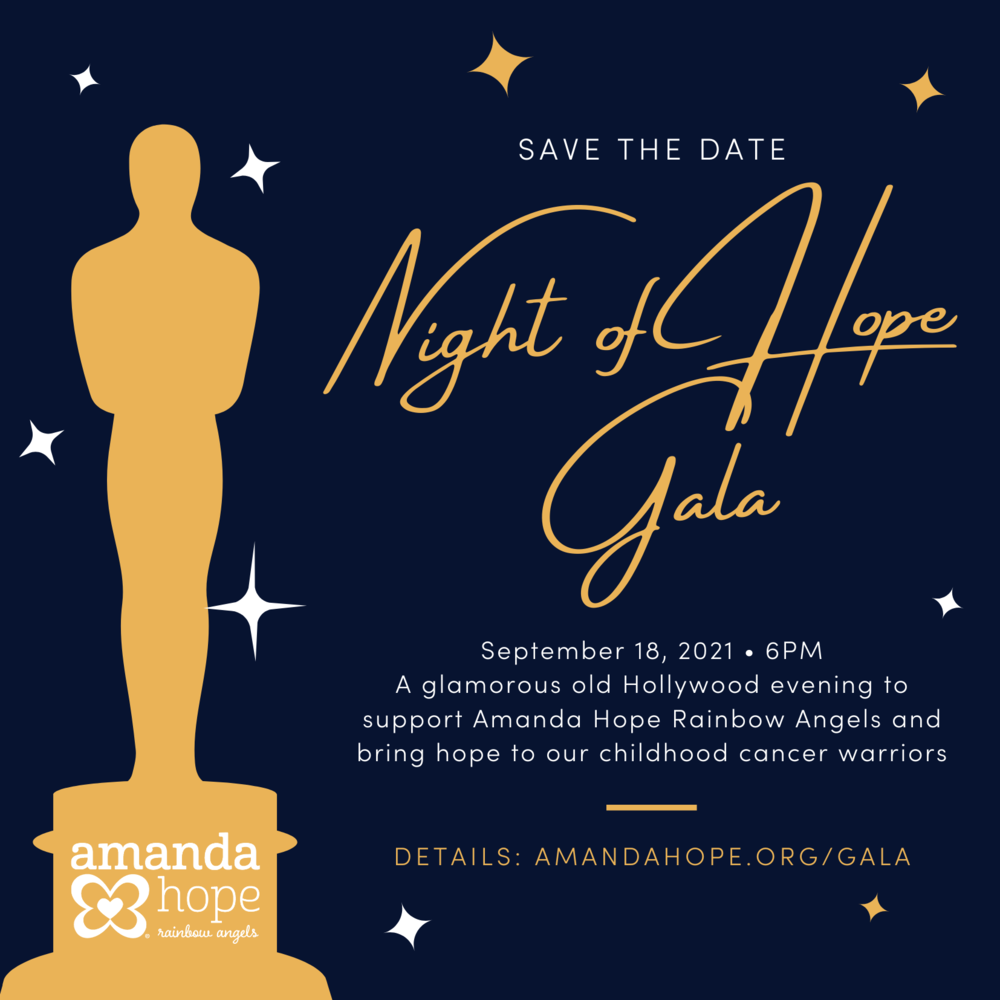 2021 Night of Hope Gala Supporting Amanda Hope Rainbow Angels