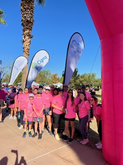 Pink Out 5K - Group photo