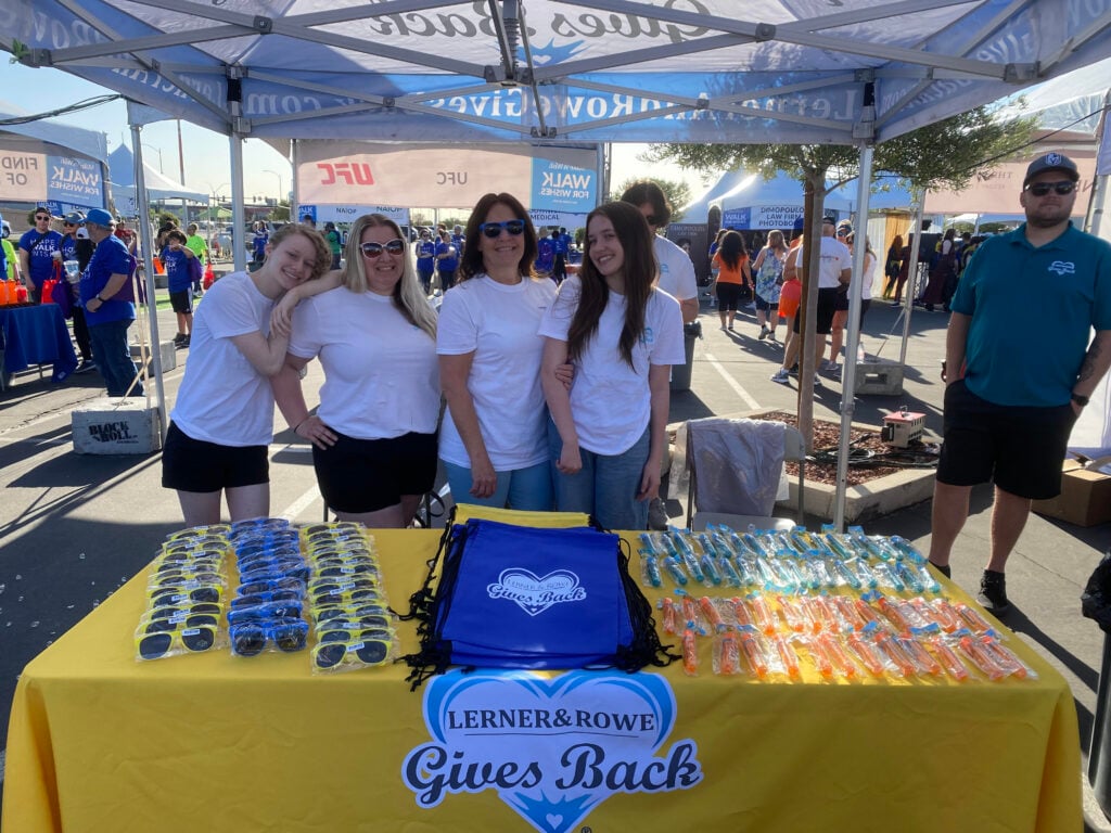 LRGB Booth at 2023 Las Vegas Walk for Wishes