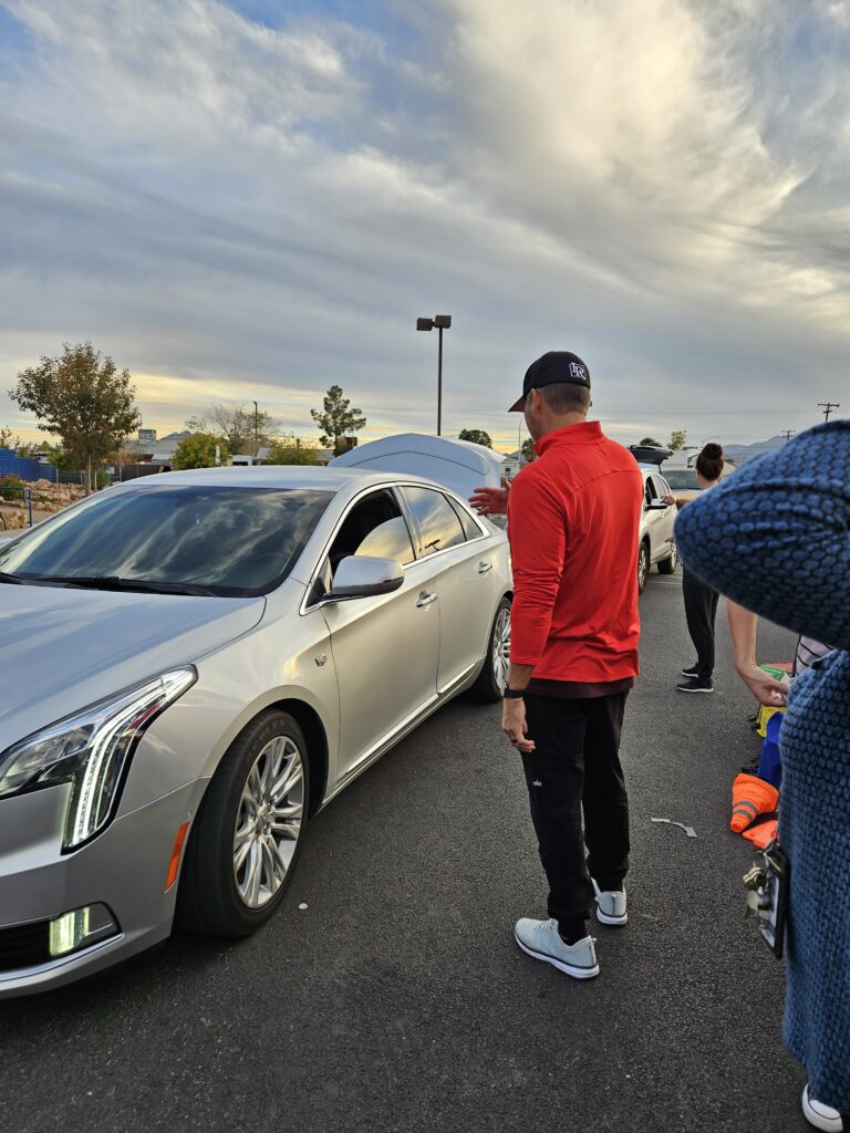 Kevin Rowe at LV Thanksgiving giveaway